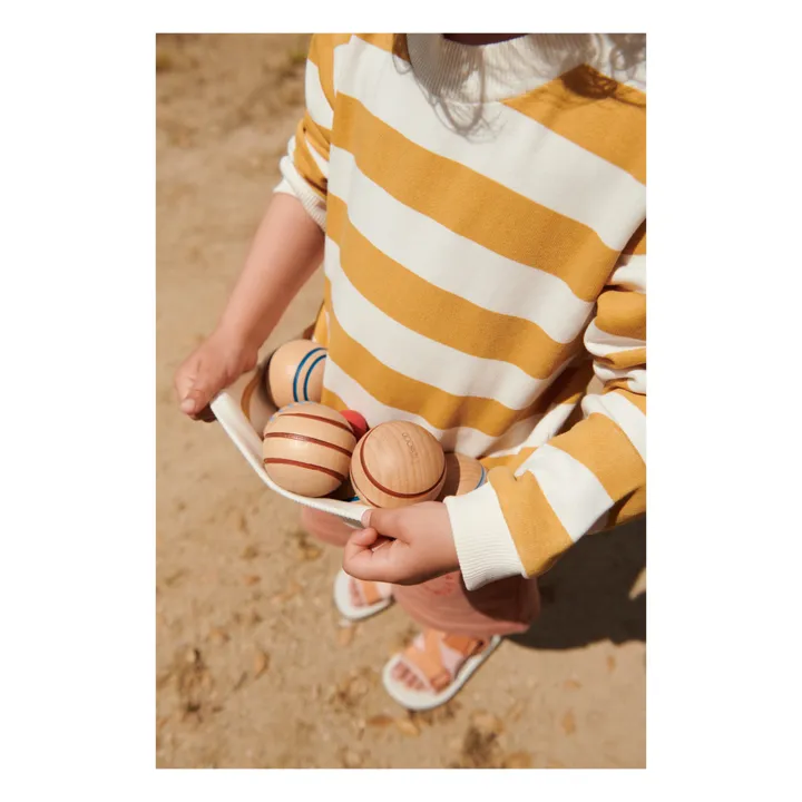 Jeu de pétanque en bois Sisse | Vert- Image produit n°1