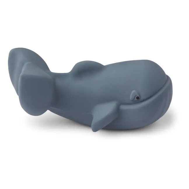 Yrsa Whale Bath Toy | Grey blue