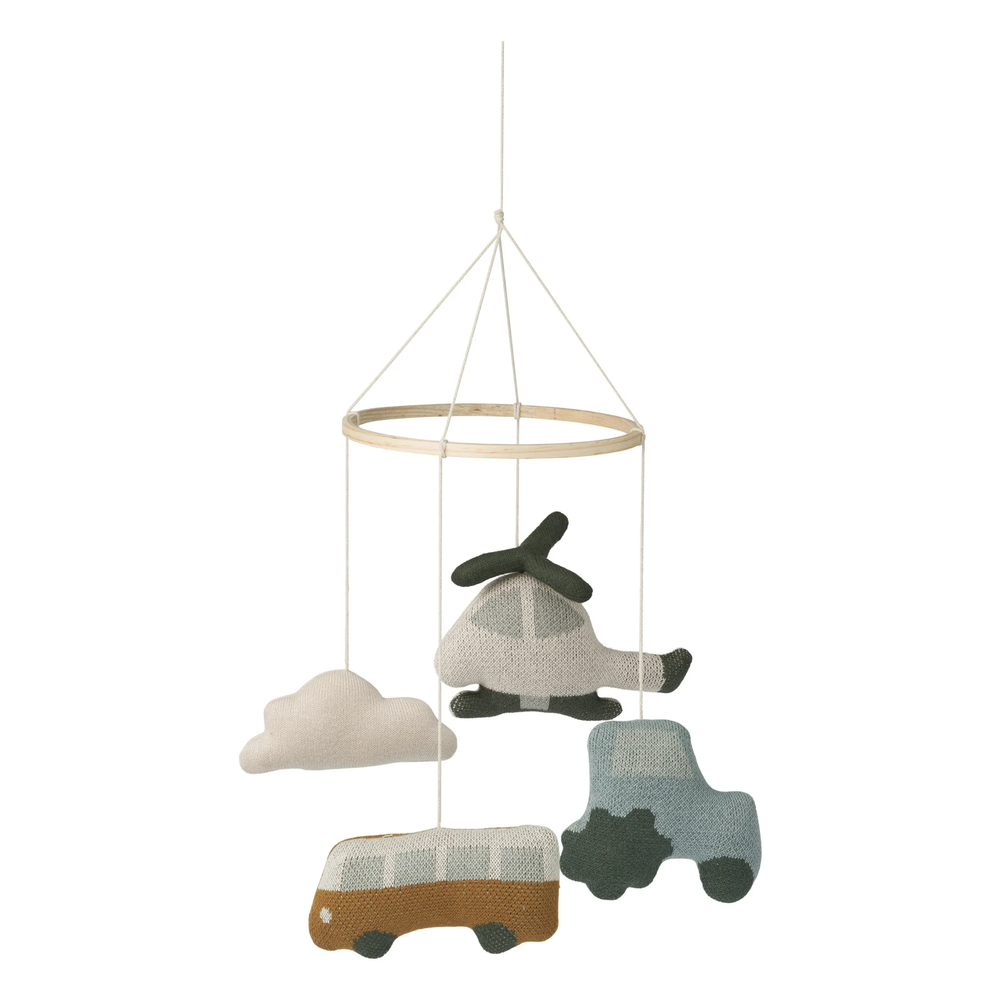 Liewood Multicoloured Wood And Organic Cotton Melissa Mobile