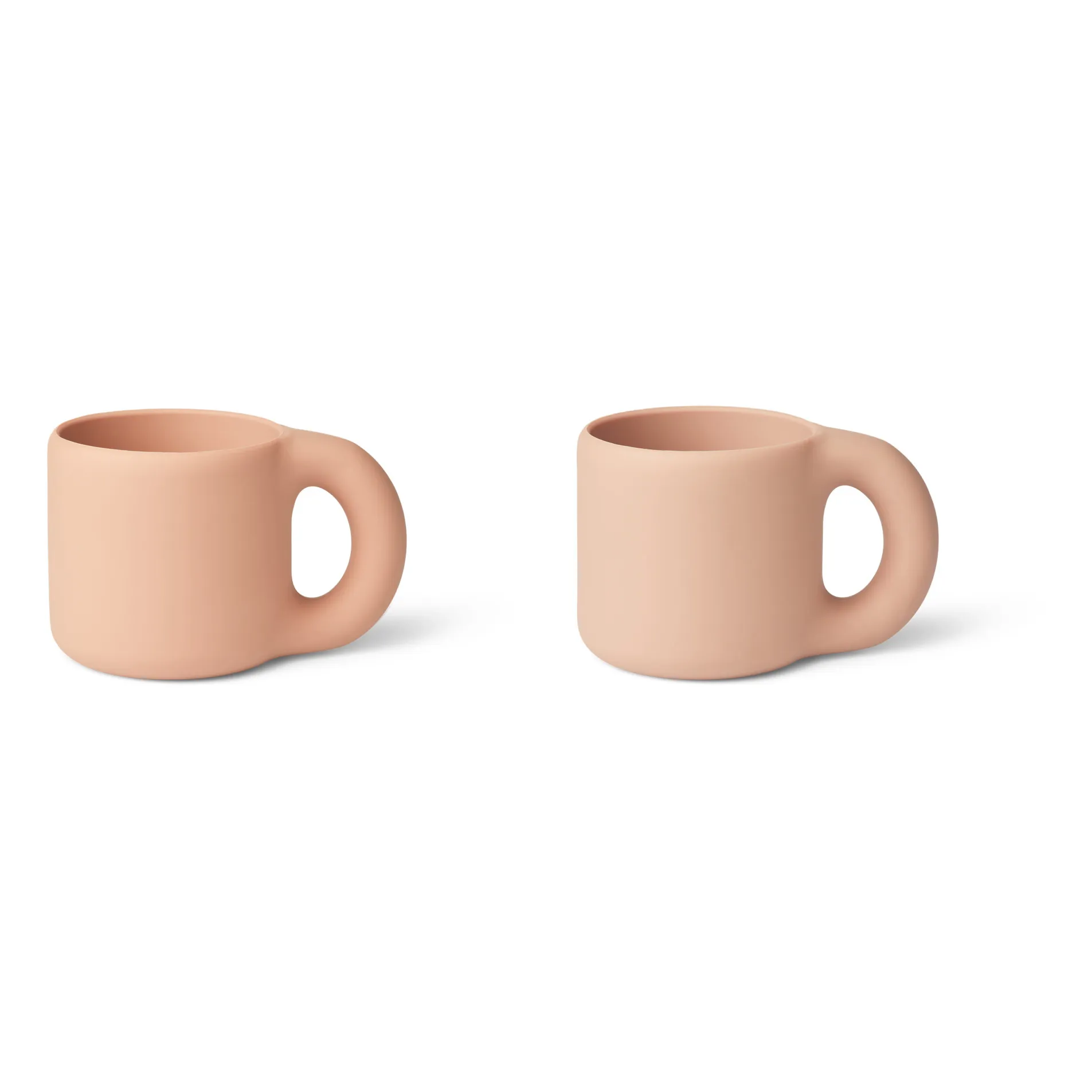 Liewood Pink Kylie Silicone Mugs - Set Of 2