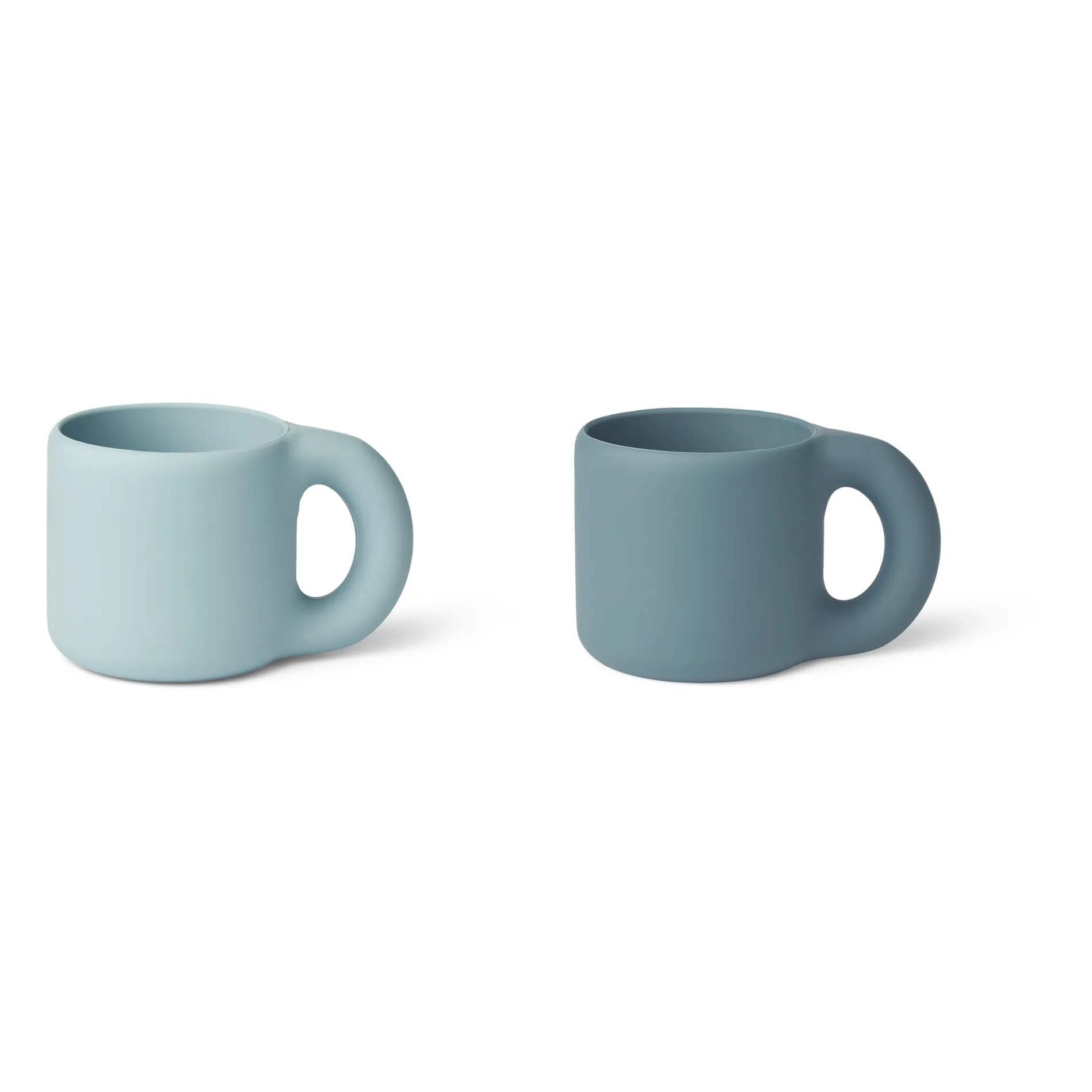 Liewood Blue Kylie Silicone Mugs - Set Of 2