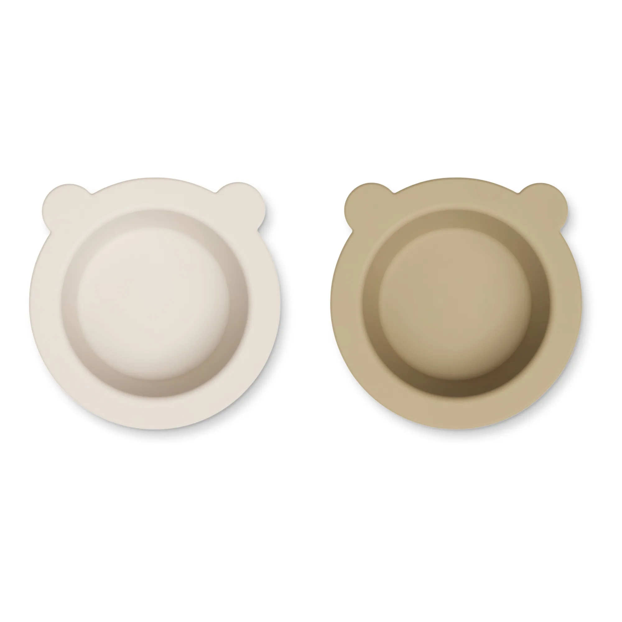 Liewood Sand Peony Silicone Non-Slip Bowls - Set Of 2
