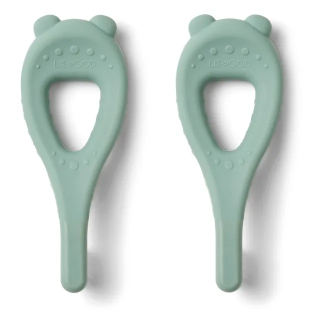 Janelle Silicone Baby Toothbrushes - Set of 2 | Peppermint