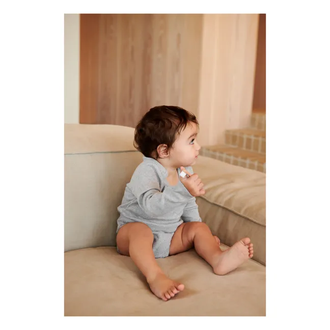 Janelle Silicone Baby Toothbrushes - Set of 2 | Tuscany rose