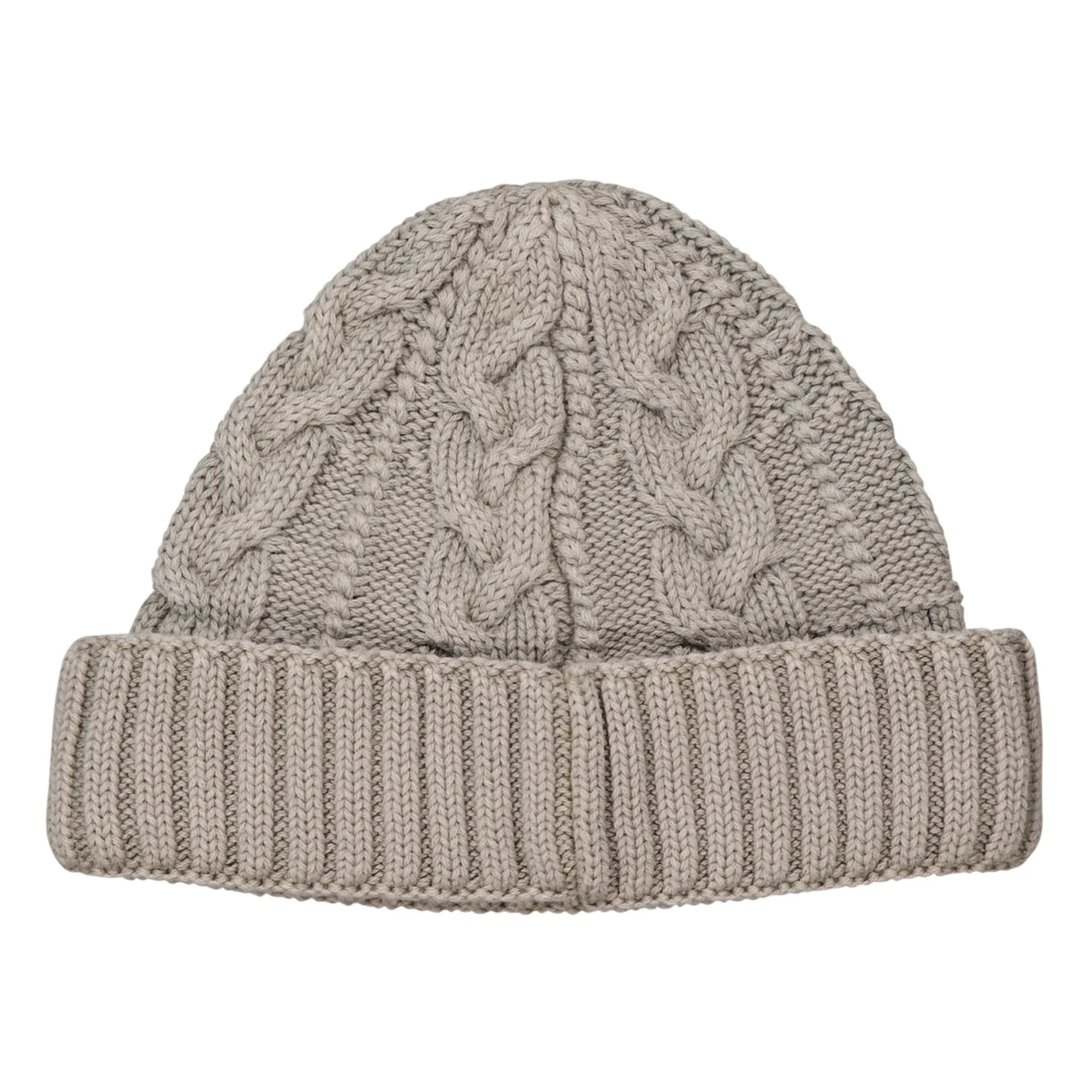 Bonnet Cable 6619 Coton Bio | Beige- Image produit n°0