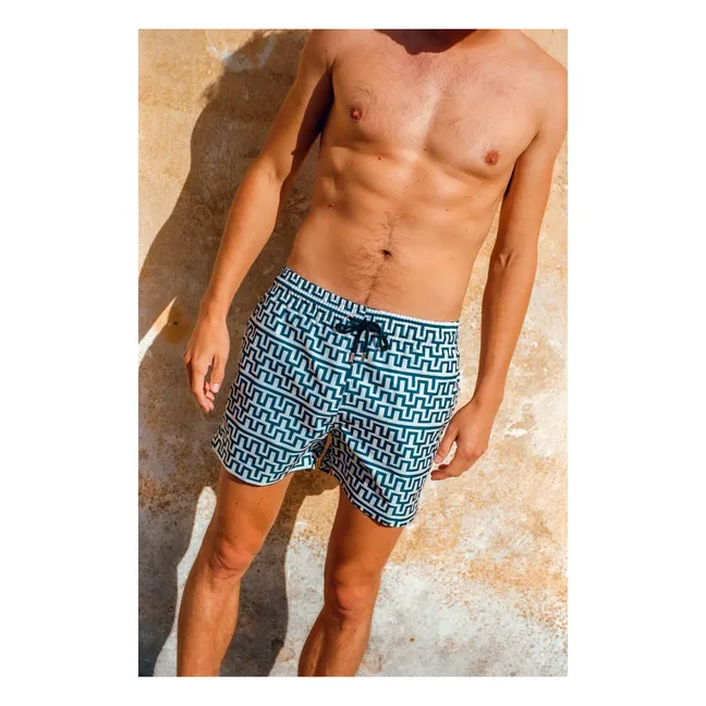 Badehose Malo | Pfauenblau