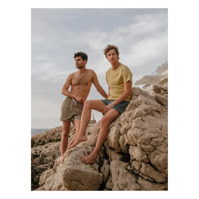 Badehose Zellige | Blau