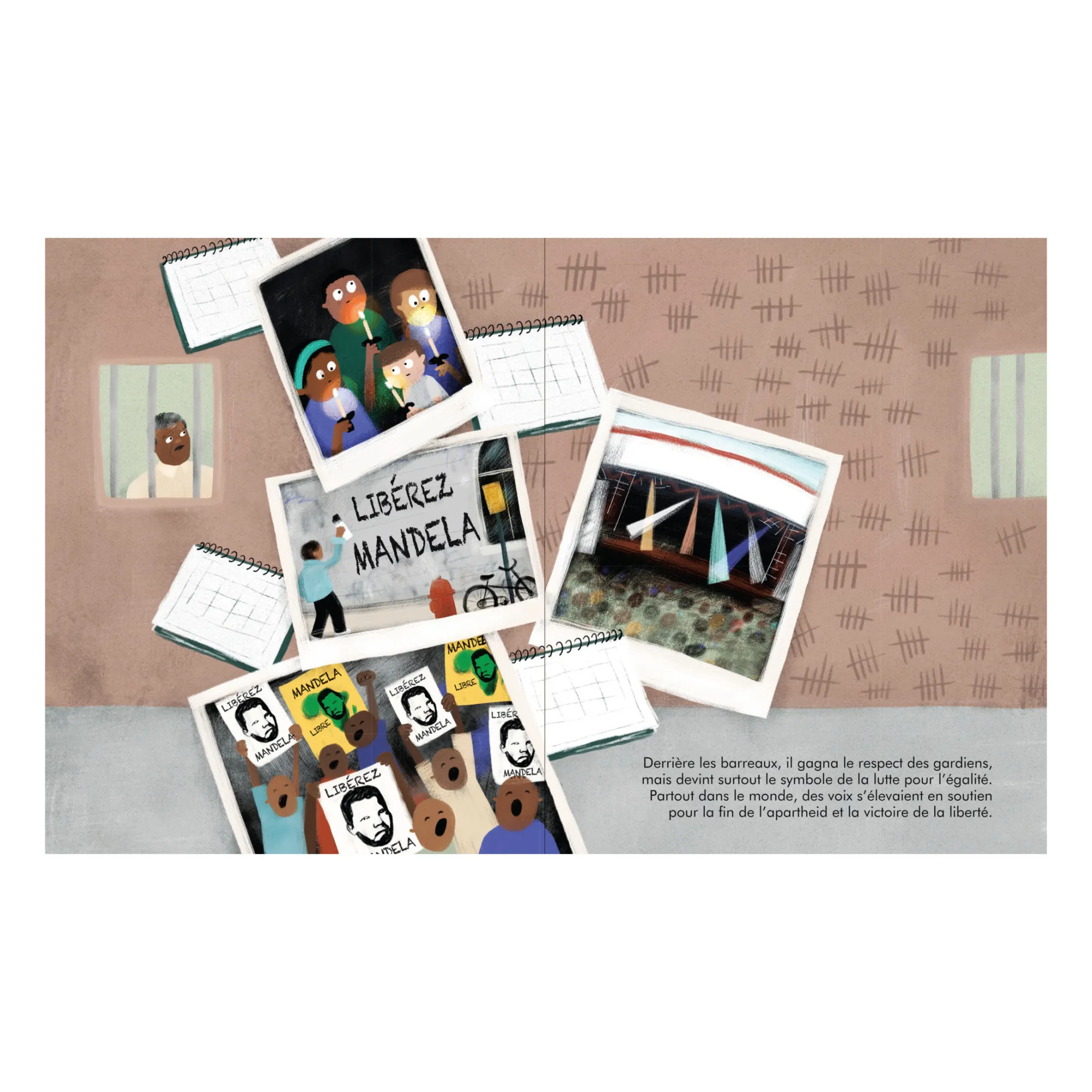Livre Nelson Mandela - Petit et Grand (Kimane) - Image 1
