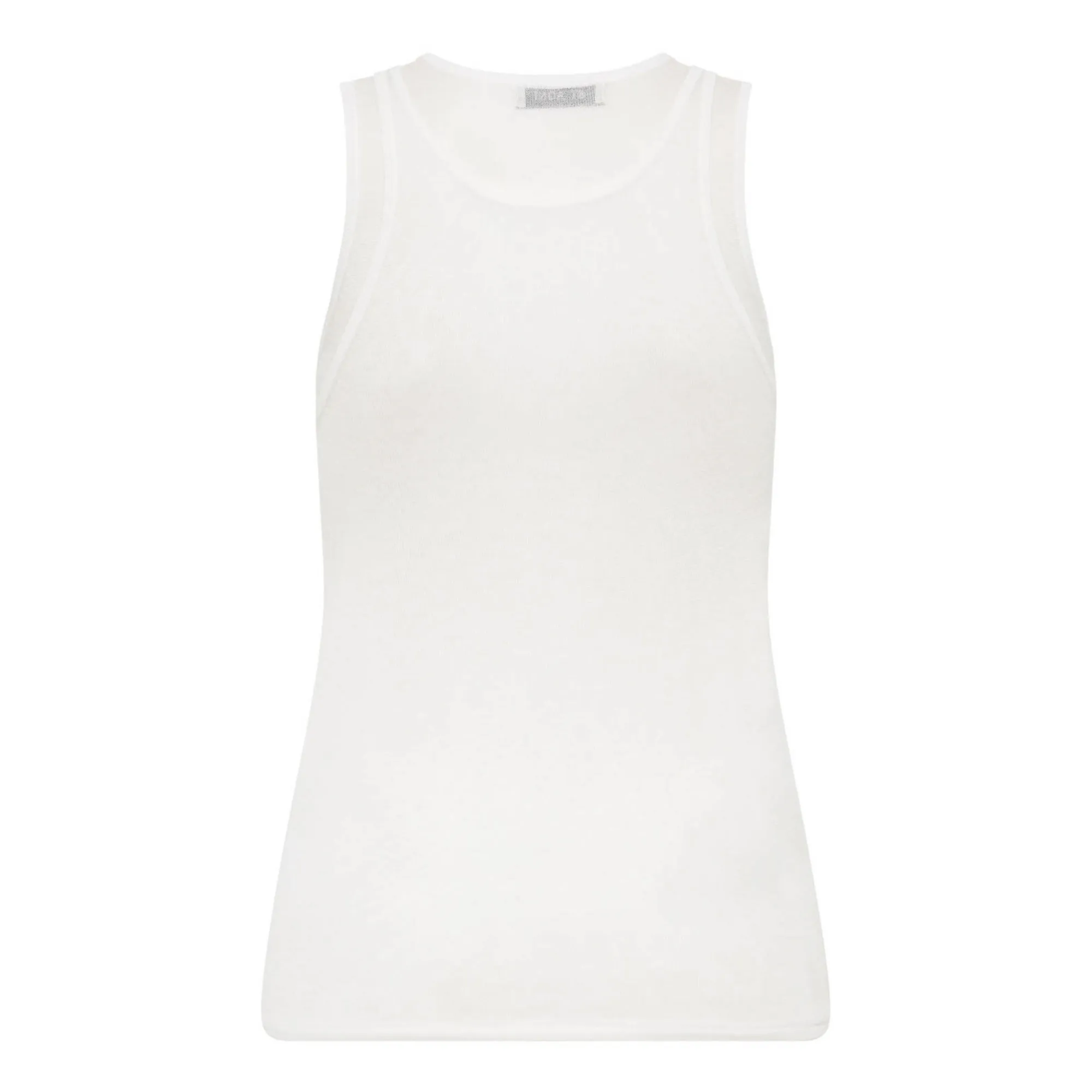 Débardeur Singlet Coton Bio | Blanc- Image produit n°0