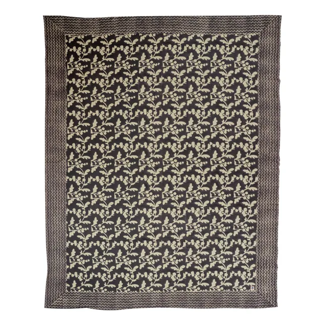 Nappe en coton Doing Goods x Smallable | Noir/Blanc