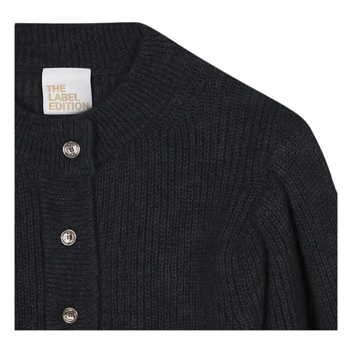 Cárdigan de lana Leandra | Negro- Imagen del producto n°2