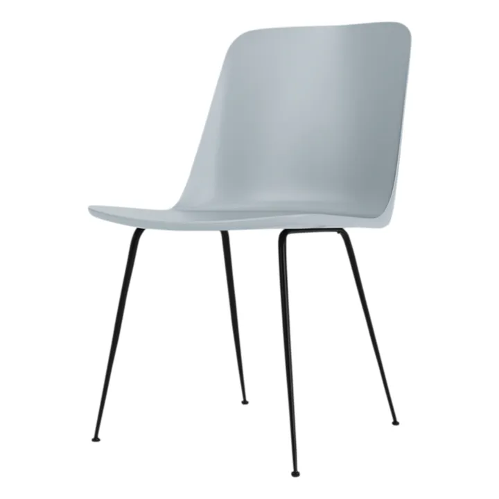Rely HW65 chair, black frame | Light Blue- Product image n°0