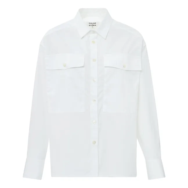 Camisa Coco Popeline | Blanco