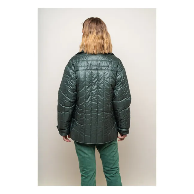 Urban down jacket | Chrome green
