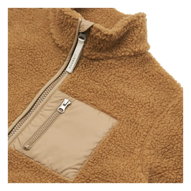 Nelson Sherpa Jacket | Camel