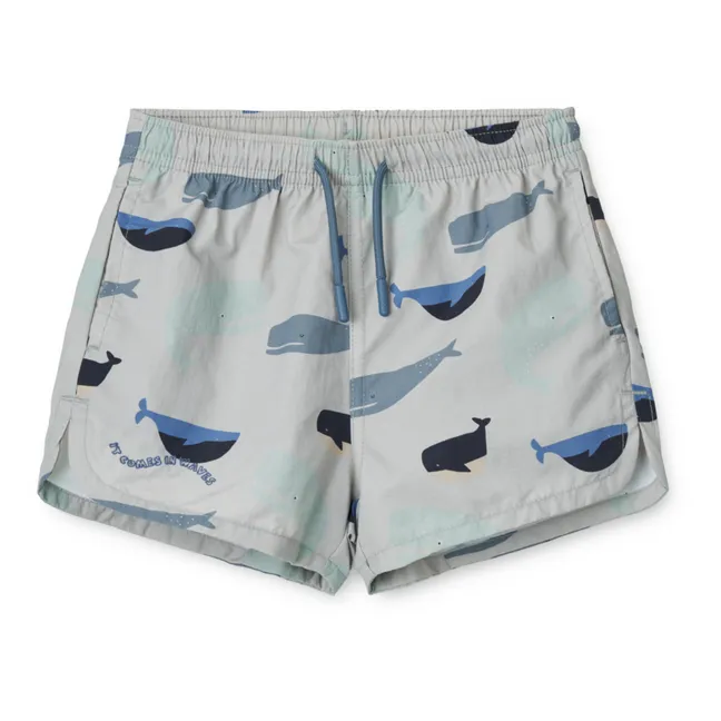 Shorts de baño Aiden | Azul Gris