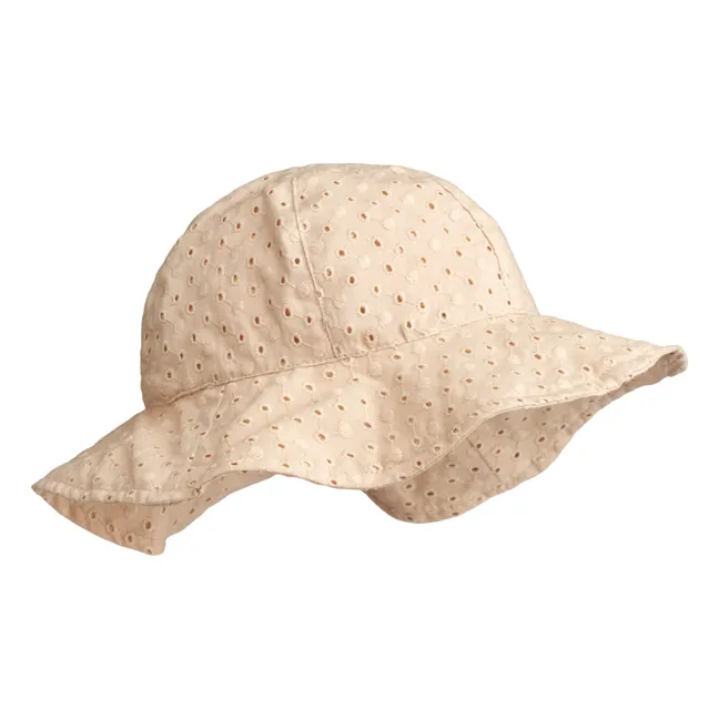 Amelia organic cotton hat | Pale pink