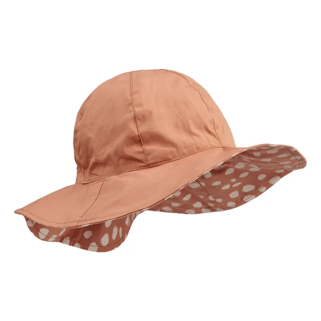 Amelia Organic Cotton Reversible Hat | Dusty Pink