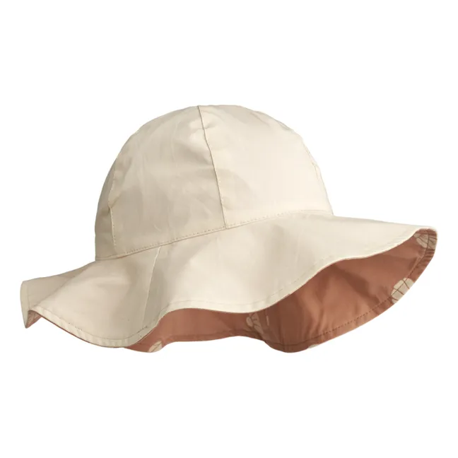 Cappello reversibile Amelia in cotone organico | Pesca