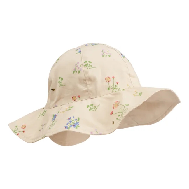 Amelia Organic Cotton Reversible Hat | Ecru