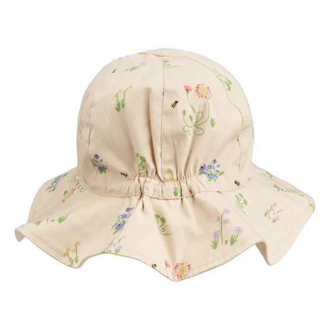 Amelia Organic Cotton Reversible Hat | Ecru
