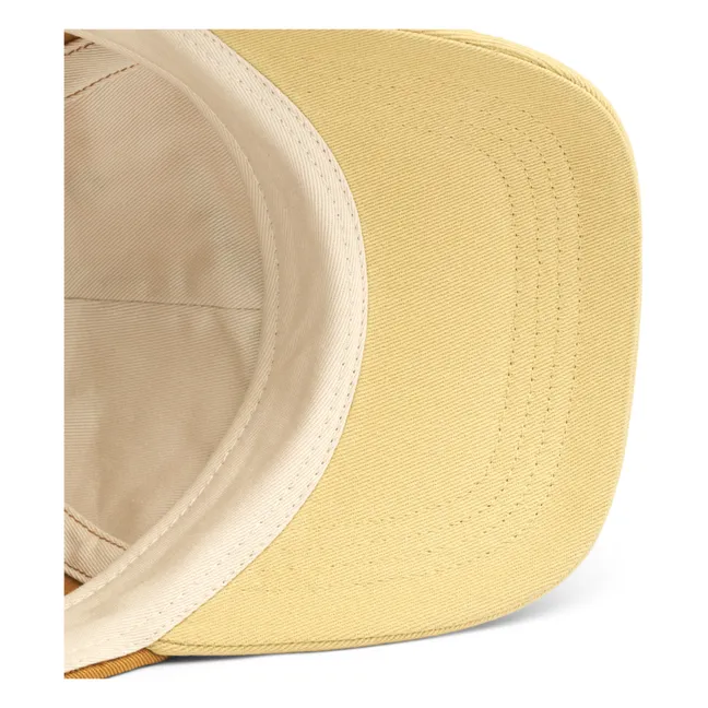 Danny organic cotton cap | Yellow