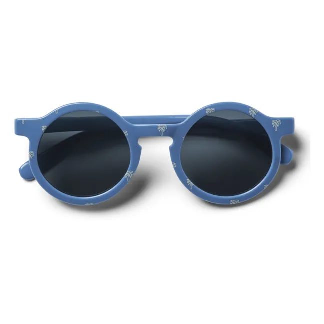 Occhiali da sole in fibra riciclata per bambini Darla | Blu