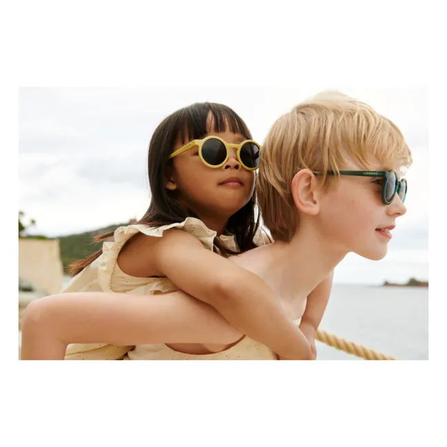 Gafas de sol infantiles de fibra reciclada Darla | Amarillo