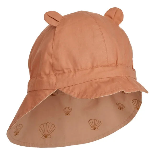 Cappello da bambino reversibile in cotone biologico Gorm | Rosa