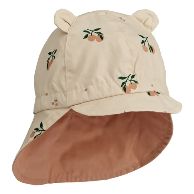 Gorm Organic Cotton Reversible Baby Hat | Pale pink