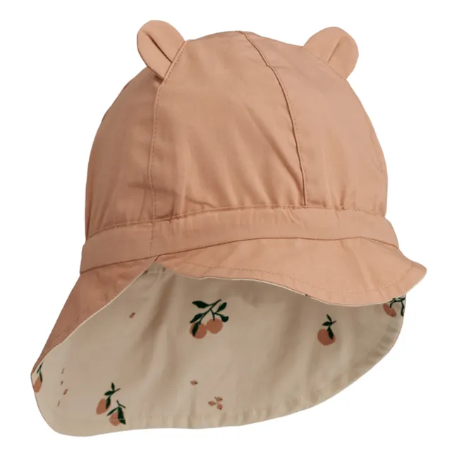 Gorm Organic Cotton Reversible Baby Hat | Pale pink