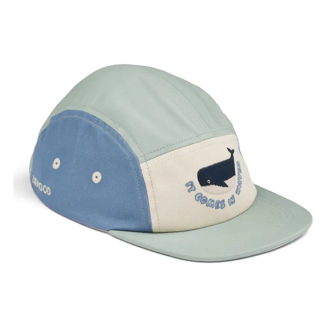 Gorra de algodón ecológico Rory | Azul