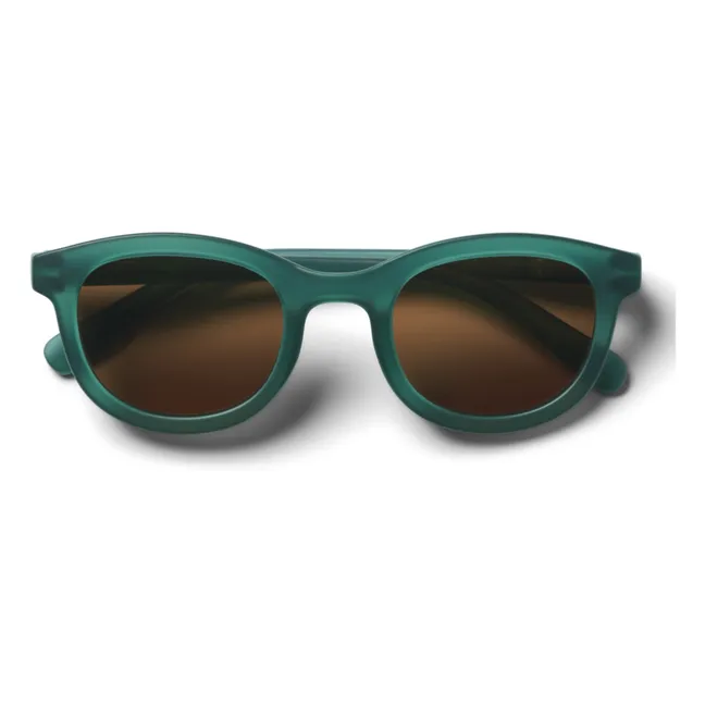 Gafas de sol Ruben Baby de fibra reciclada | Verde