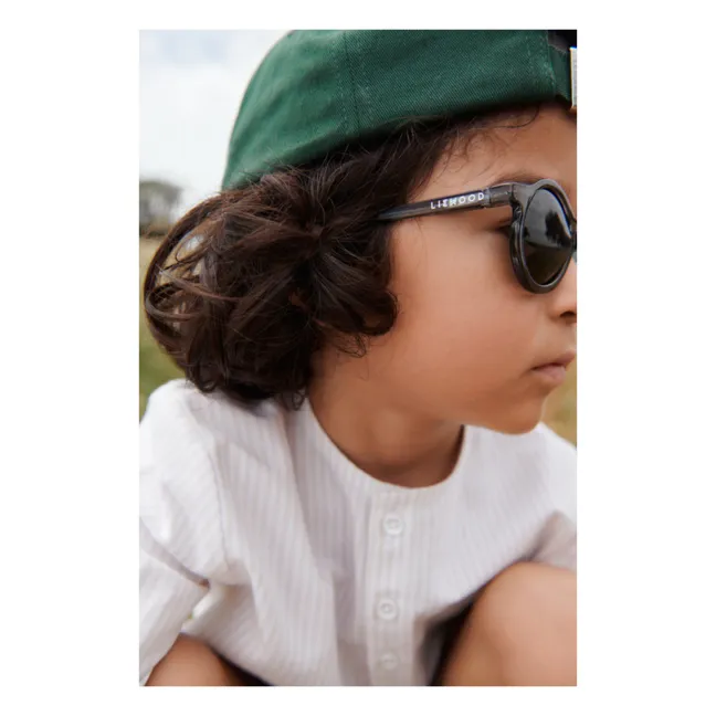 Ruben Sonnenbrille aus recycelten Fasern Kind | Braun