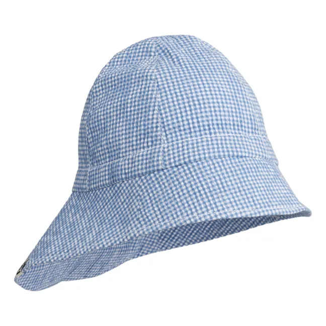 Sombrero Sunneva de algodón orgánico | Azul