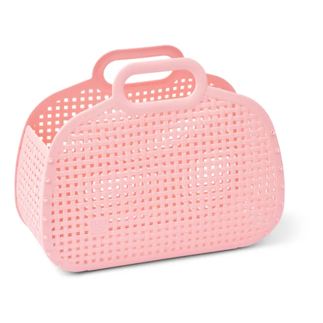 Adeline Recycled Fibre Basket | Candy pink