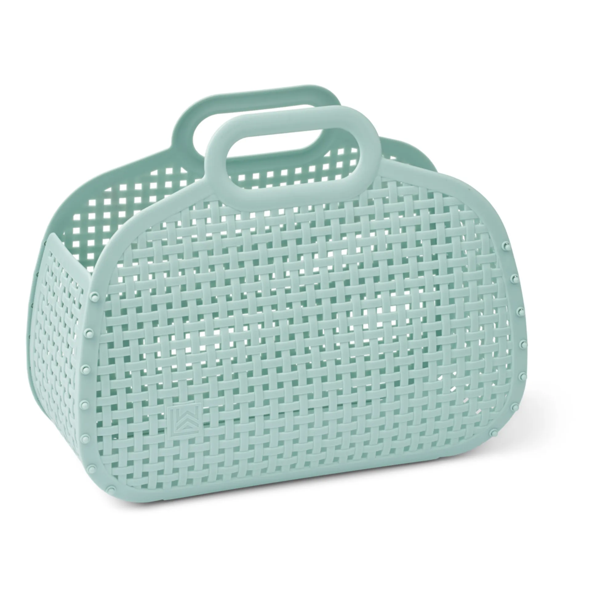 Liewood Blue Green Adeline Recycled Fibre Basket