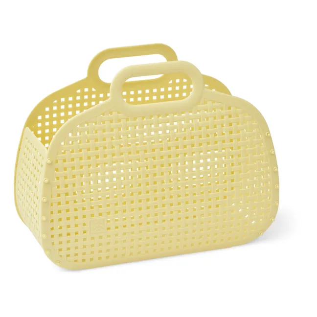 Adeline Recycled Fibre Basket | Yellow