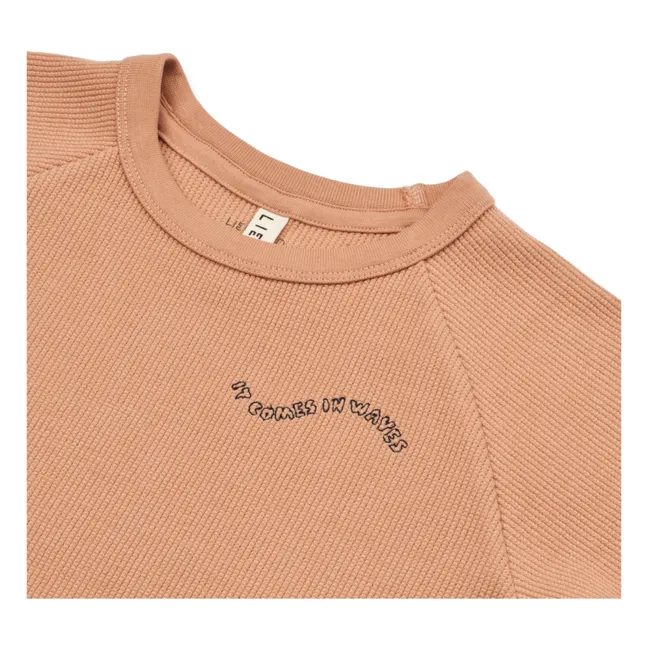 T-Shirt Nilo Geprägt | Apricot