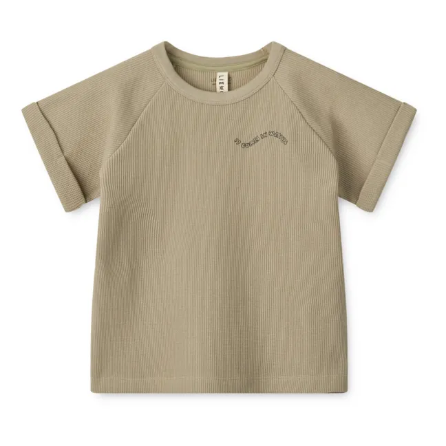 T-Shirt Nilo Geprägt | Khaki clar