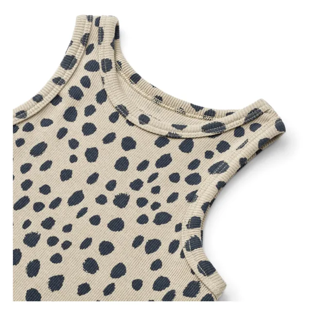 Camiseta de tirantes Embla Leopard | Beige