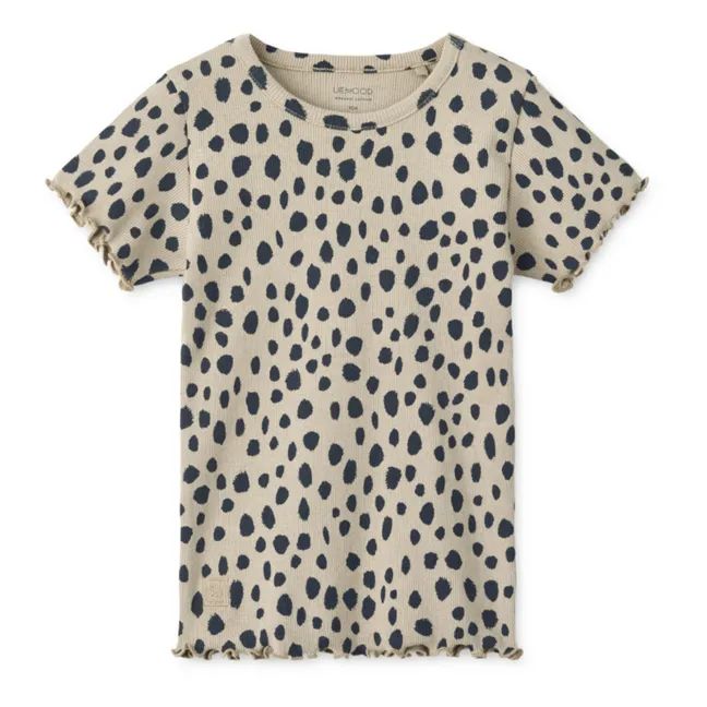 Nieve Leopard T-Shirt | Beige