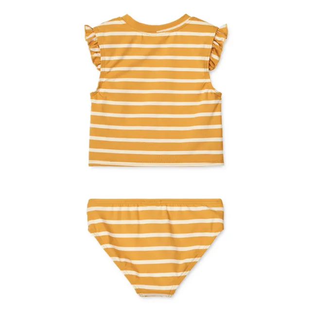 Judie 2-Piece Striped Jersey | Mustard