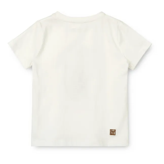 T-shirt Apia Léopard | Blanc