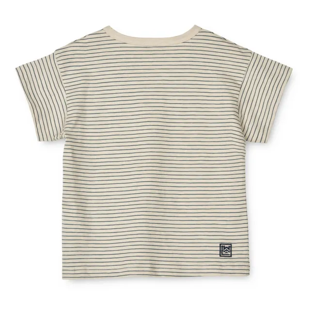 Dodoma Striped T-shirt | Ecru