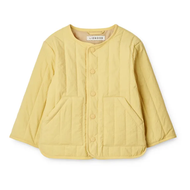 Bea Quilted Jacket | Yellow