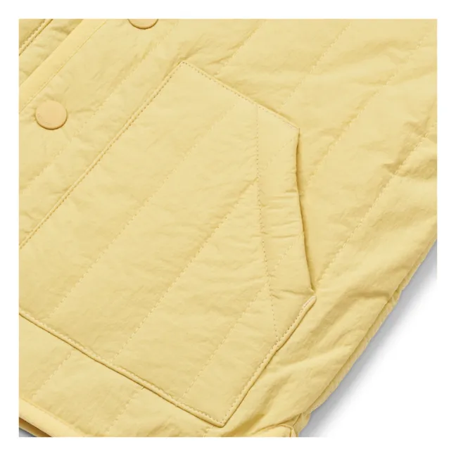 Bea Quilted Jacket | Yellow