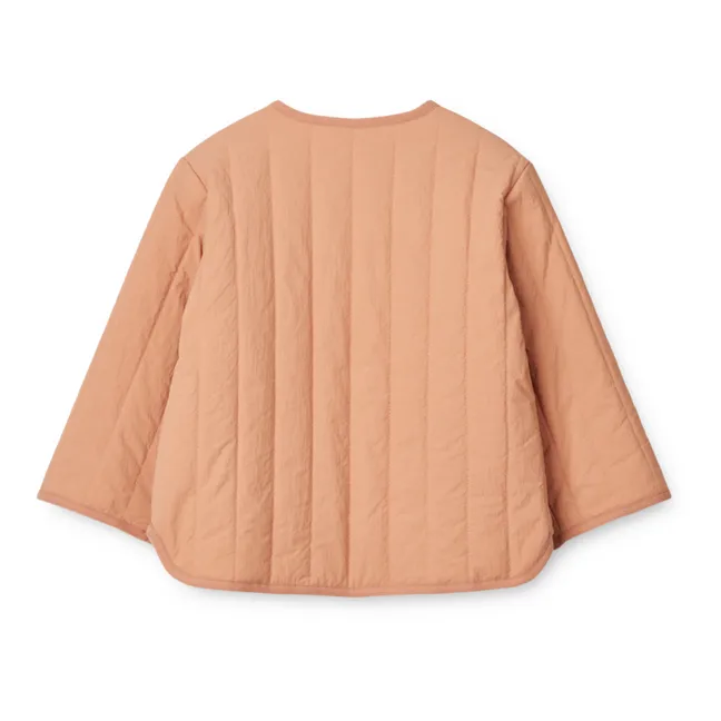 Bea Quilted Jacket | Peach