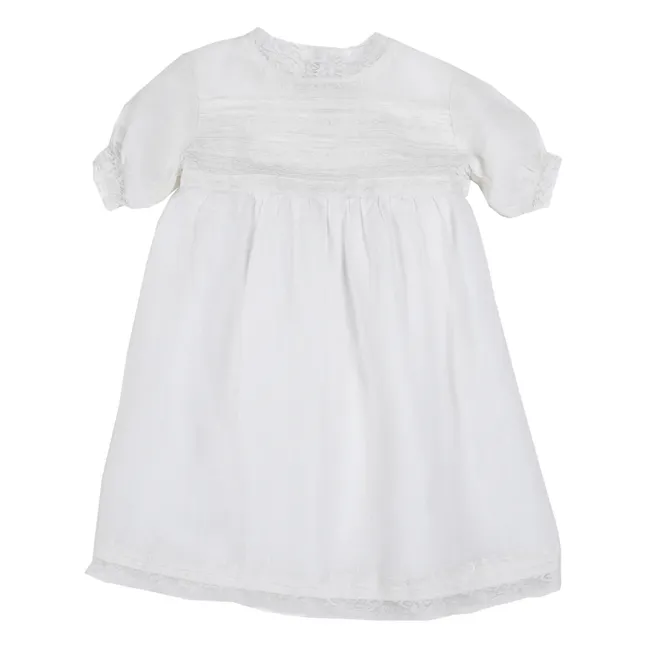 Exclusivité Lililotte x Smallable - Robe de Baptême | Blanc