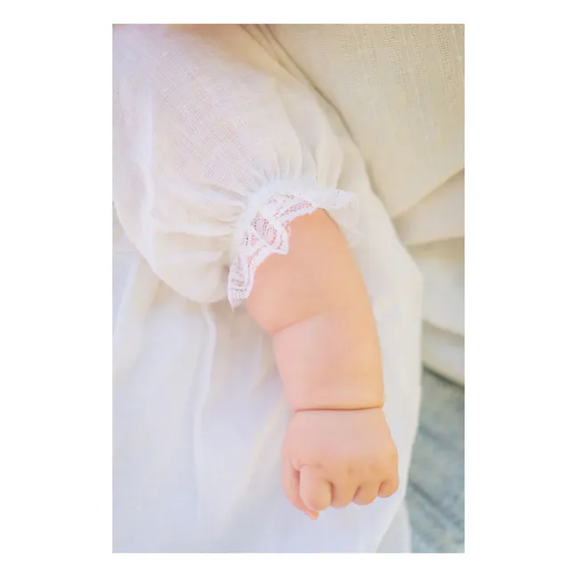 Lililotte x Smallable Exclusivo - Vestido de Bautizo | Blanco